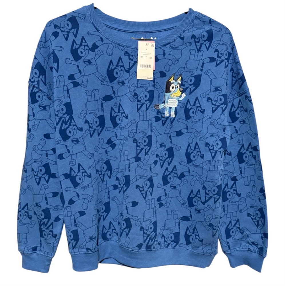 Blue Sweatshirt Bluey - Picture 3 of 5